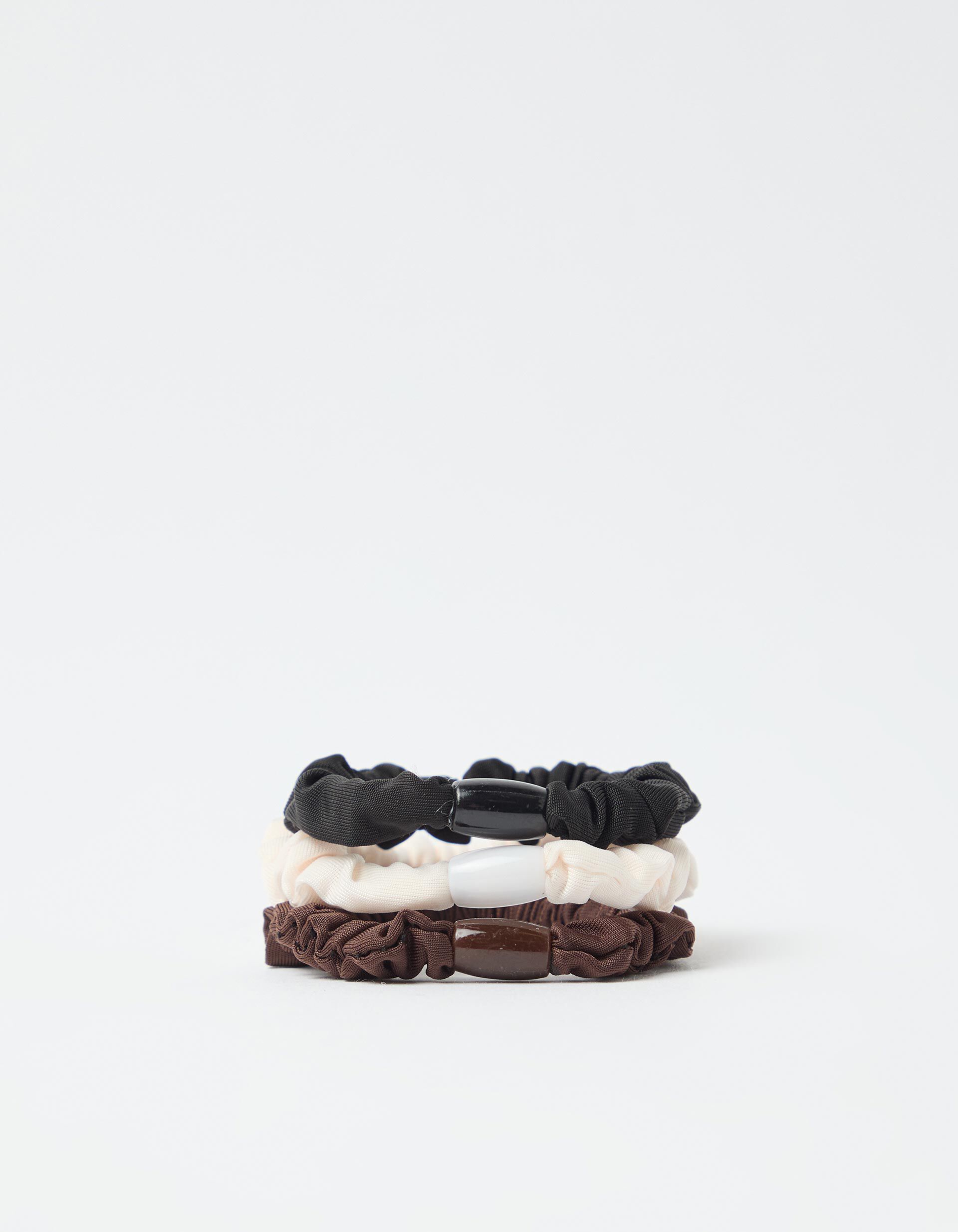Comprar Online Pack 3 El&aacute;sticos Scrunchies, Mulher, Multicolor 