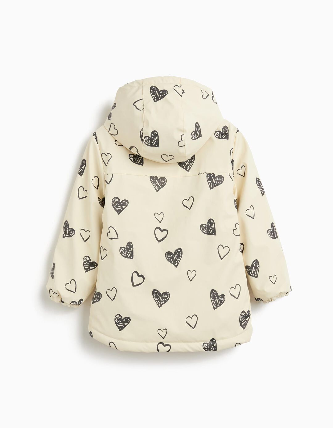 Parka, Menina, Branco