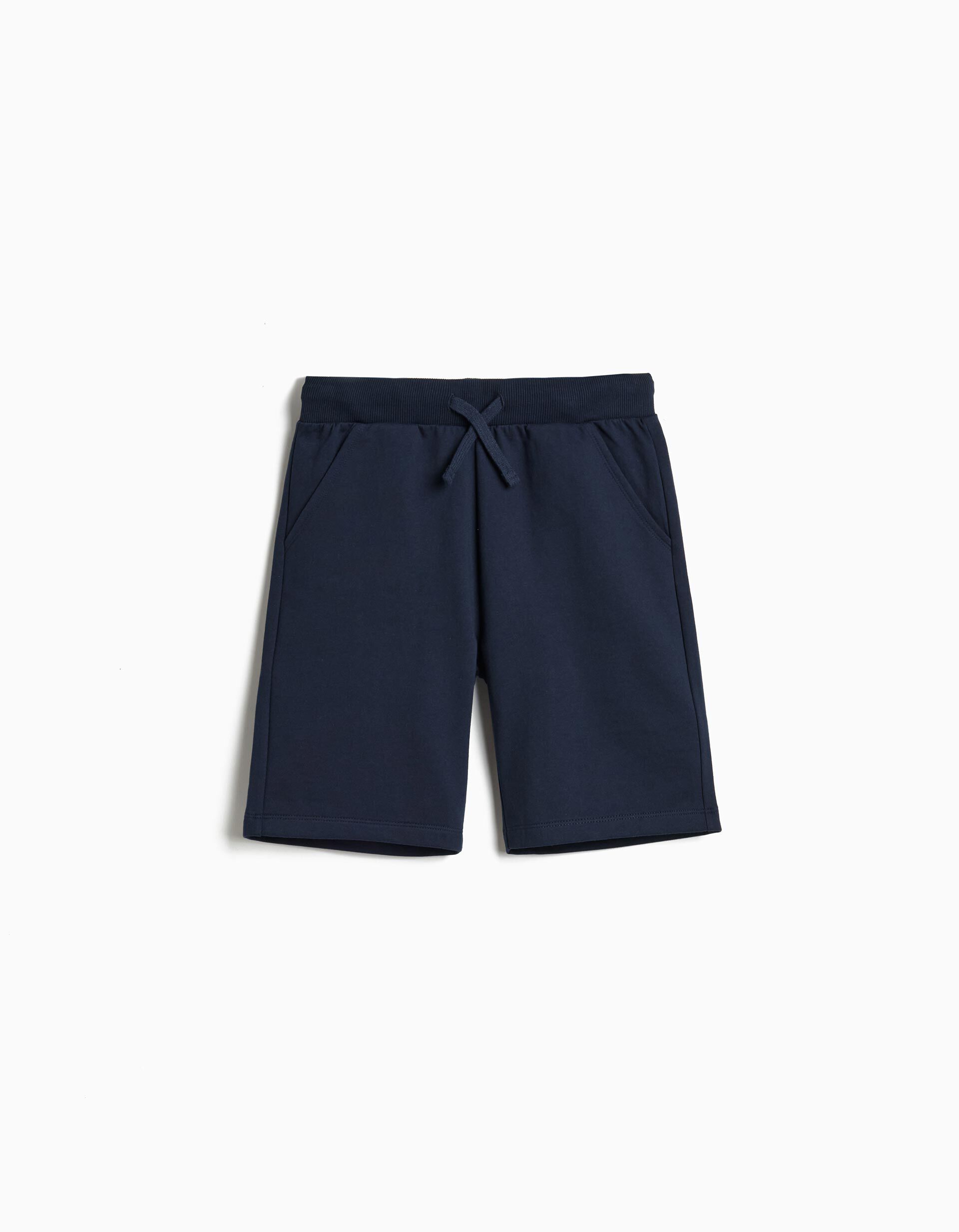 Comprar Online Cal&ccedil;&otilde;es Fleece, Menino, Azul Escuro