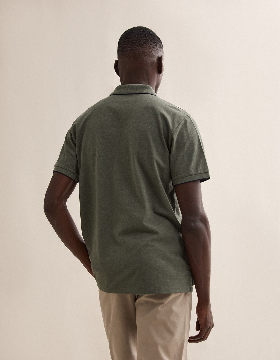 Polo Dia do Pai, Homem, Verde Escuro