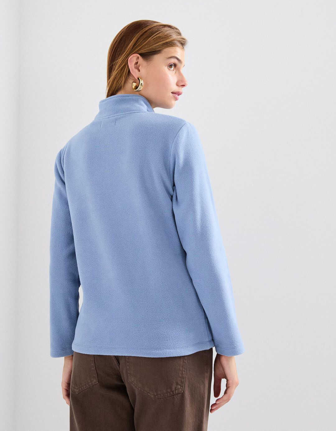 Camisola Polar, Mulher, Azul Claro