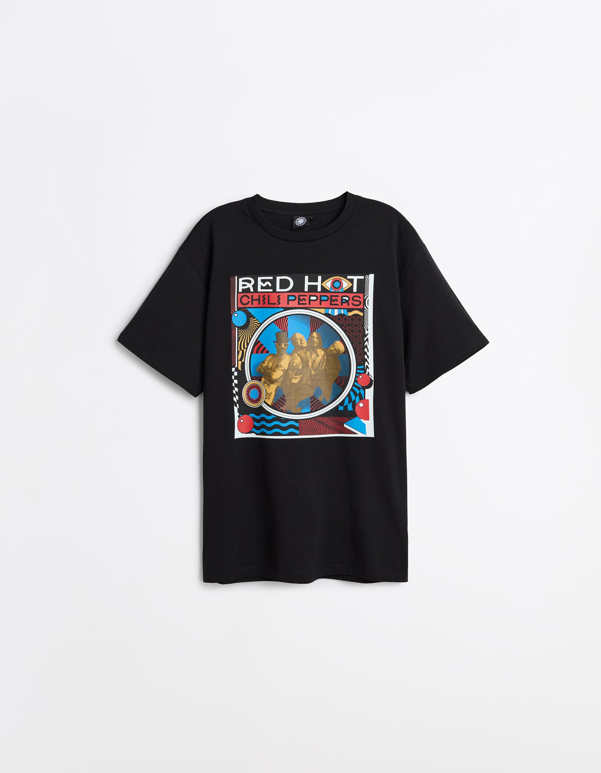Comprar Online T-shirt Red Hot Chili Peppers, Homem, Preto