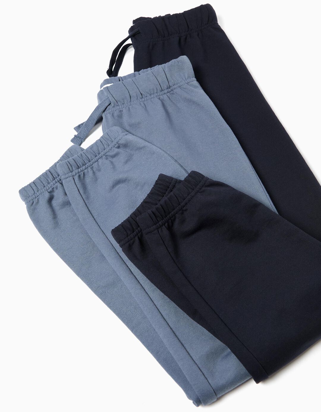 Pack 2 Joggers de Felpa, Menino, Azul Escuro