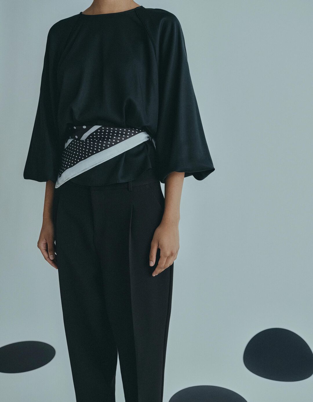 Blusa Liocel, Mulher, Preto