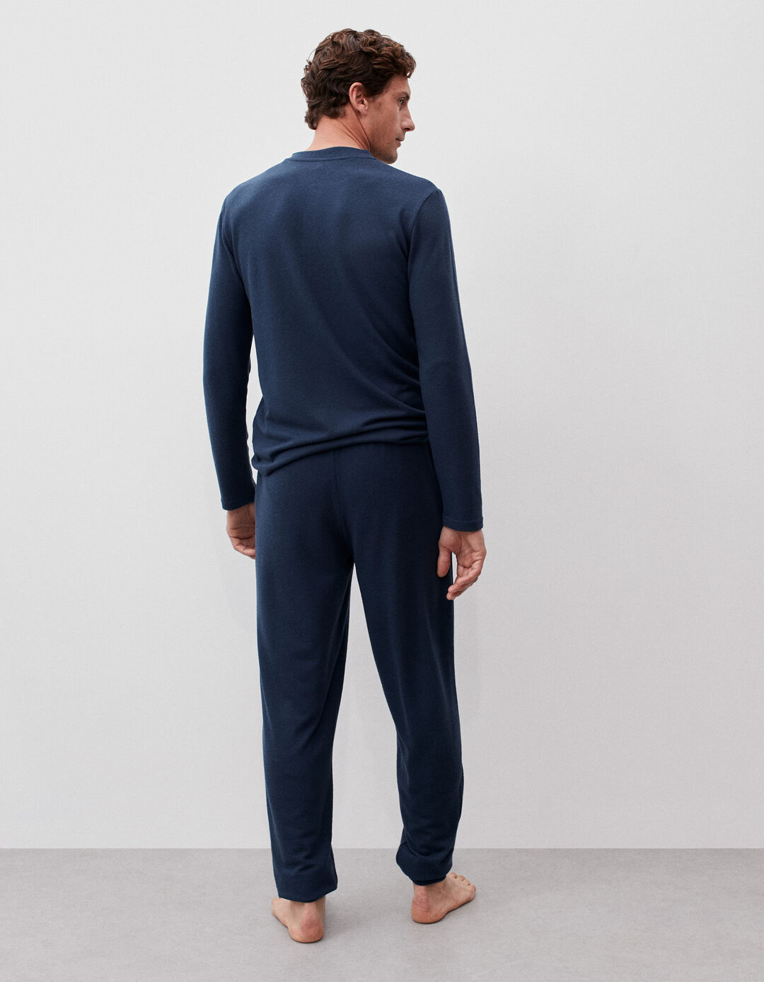Pajamas, Men, Dark Blue