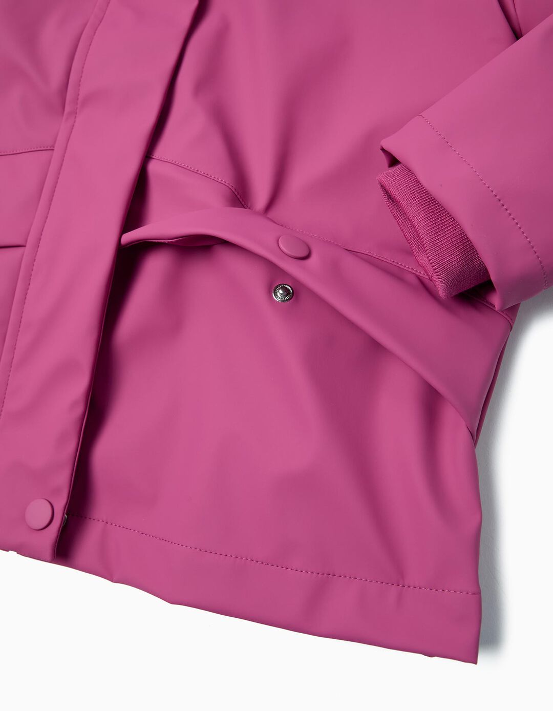 Parka, Menina, Rosa Escuro