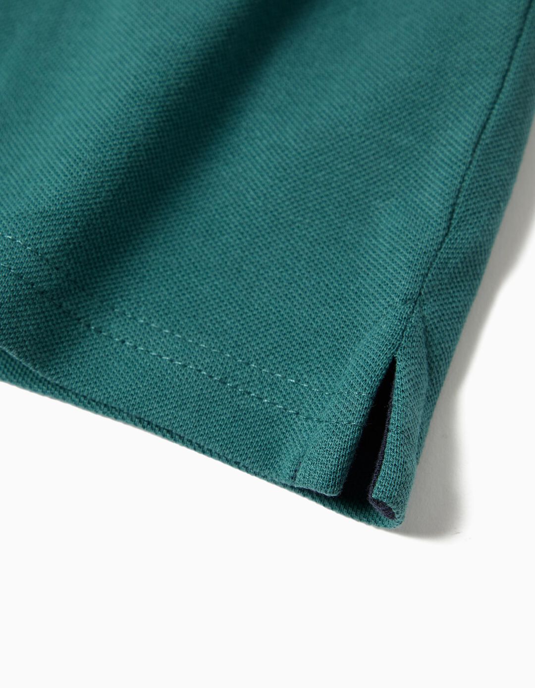 Polo Piquet, Menino, Verde Escuro