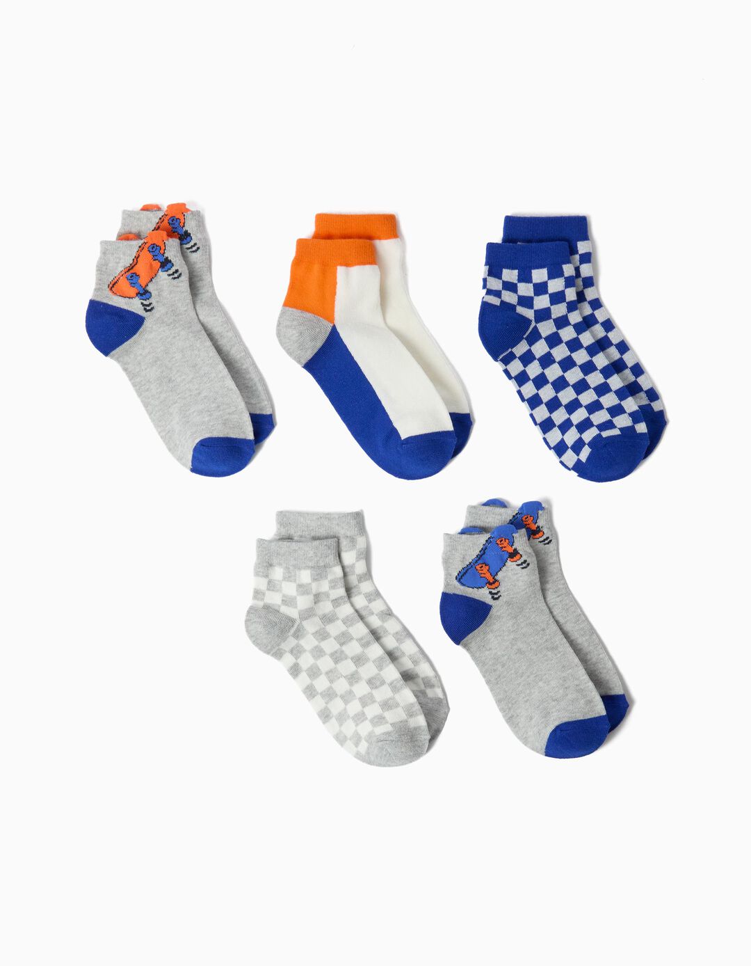 Pack 5 Pares De Meias, Menino, Multicolor