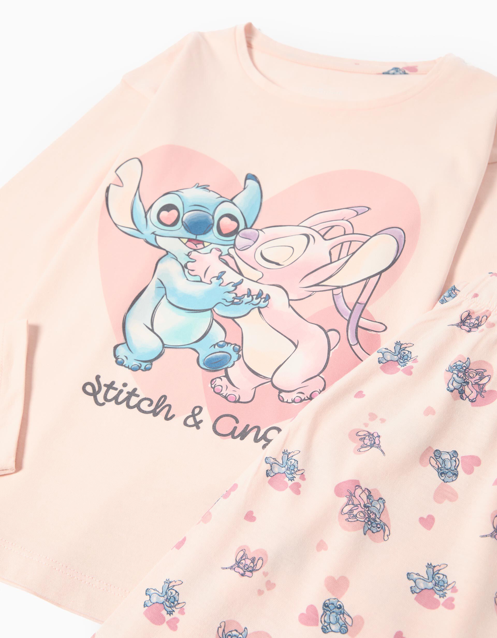 Comprar Online Pijama 'Stitch', Menina, Rosa Claro