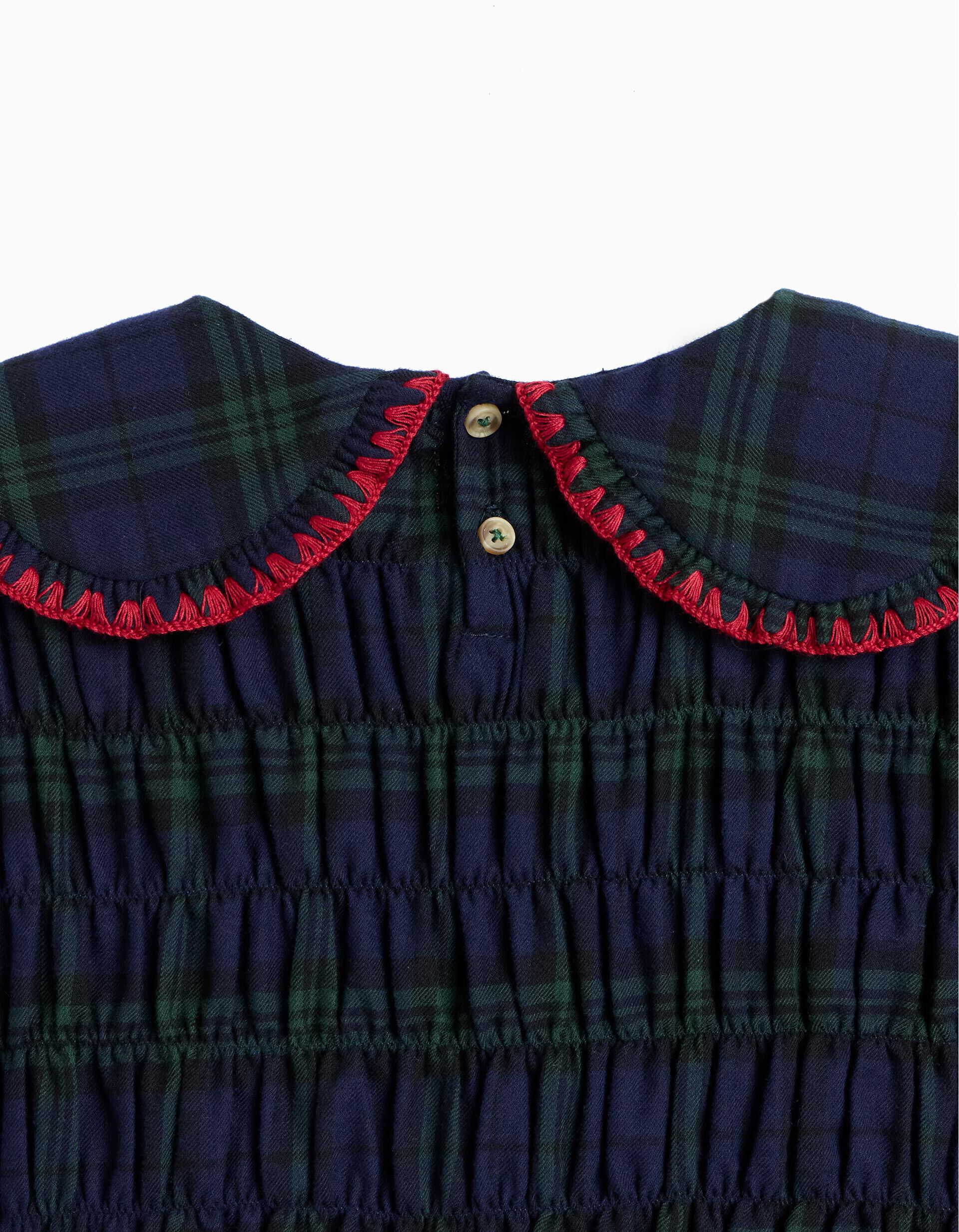 Comprar Online Blusa Smock, Menina, Verde Escuro