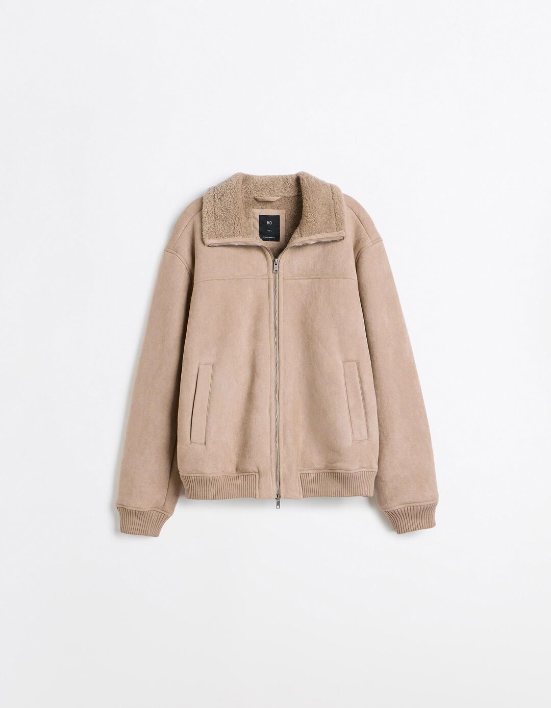 Casaco De Pele Shearling, Homem, Bege