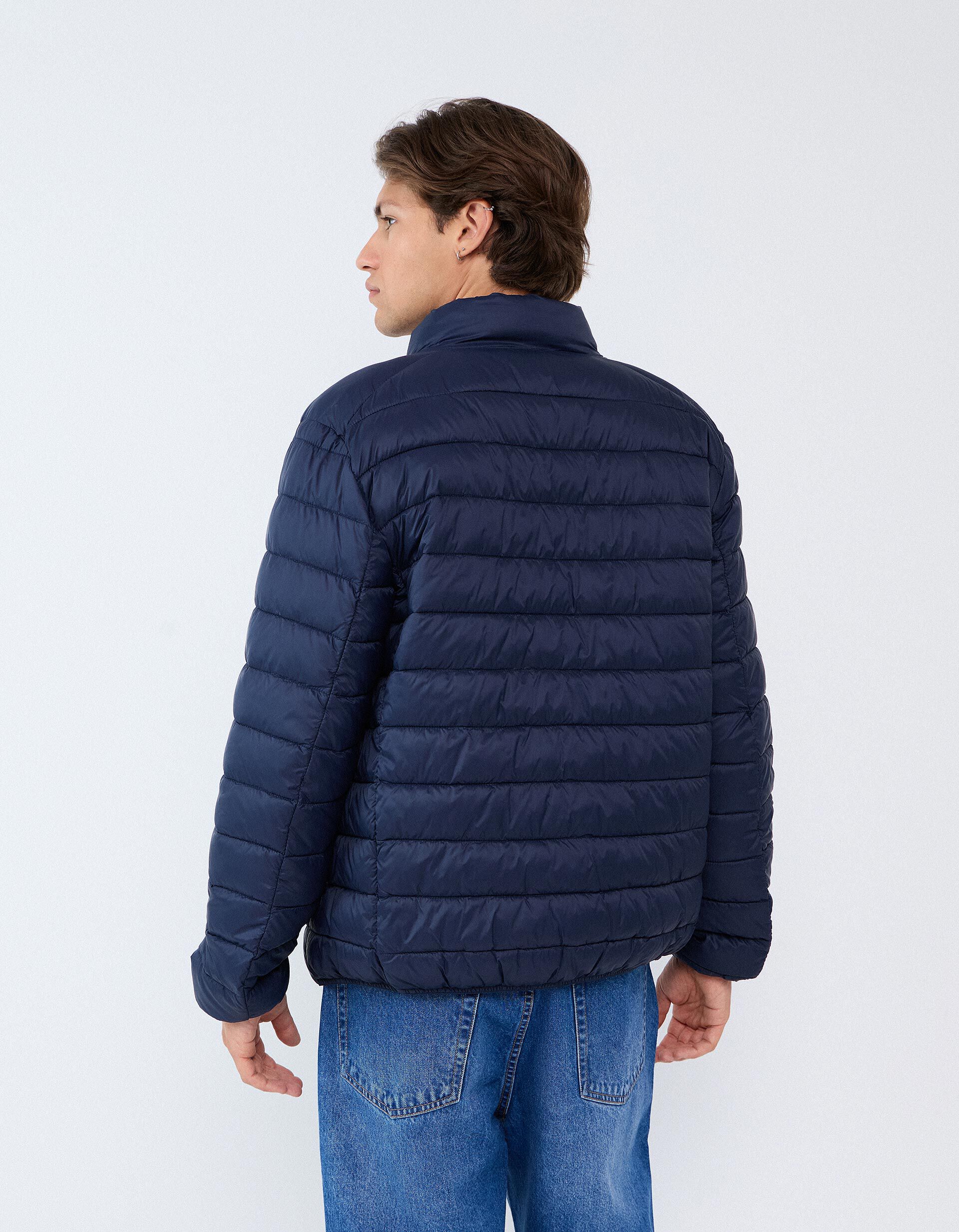 Comprar Online Casaco Acolchoado Leve, Homem, Azul Escuro