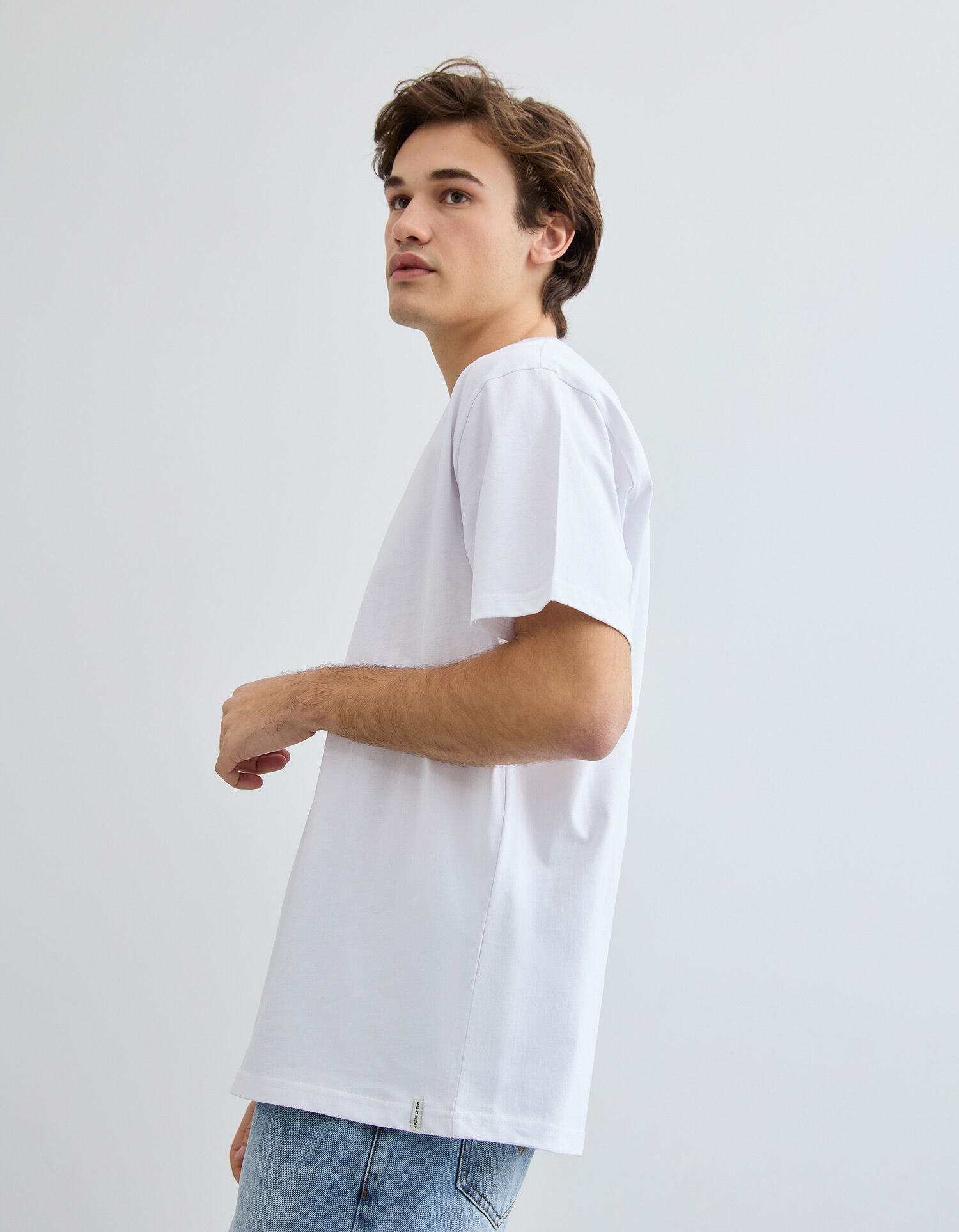 Comprar Online T-shirt Heavy Jersey, Homem, Branco