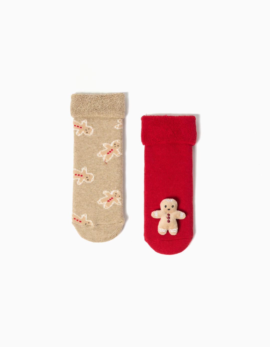 Pack 2 Pares de Meias Antiderrapante, Menino, Multicor 