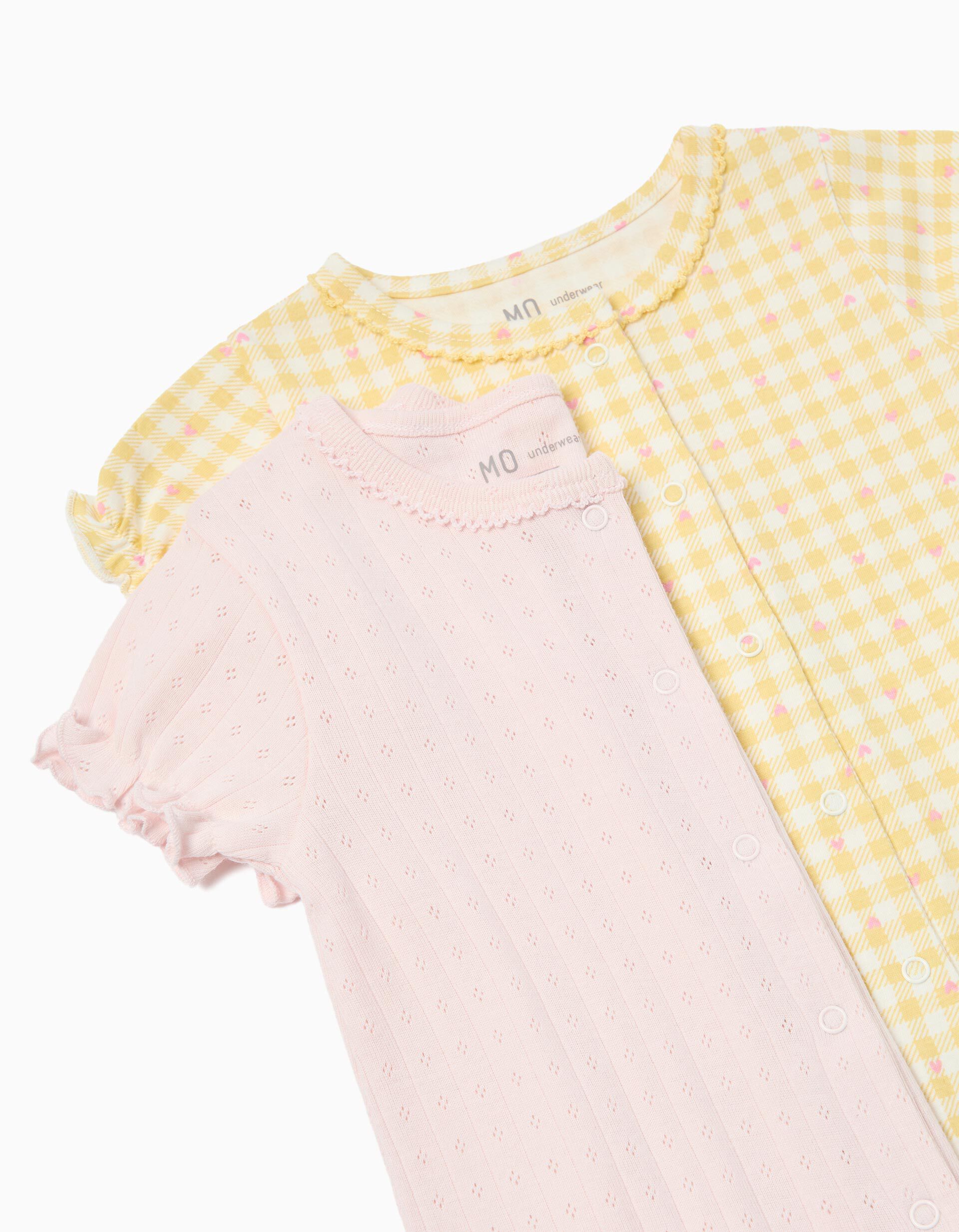 Comprar Online Pack 2 Macac&otilde;es, Menina, Rosa Claro