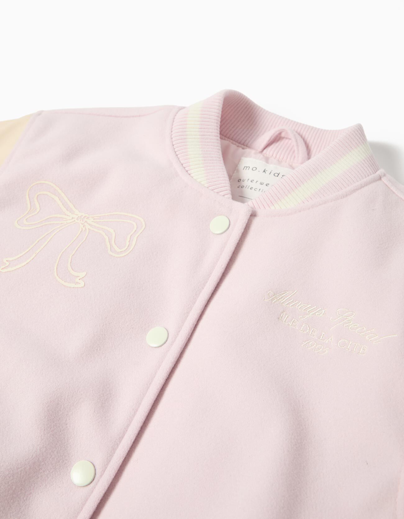 Comprar Online Casaco Bomber, Menina, Rosa Claro