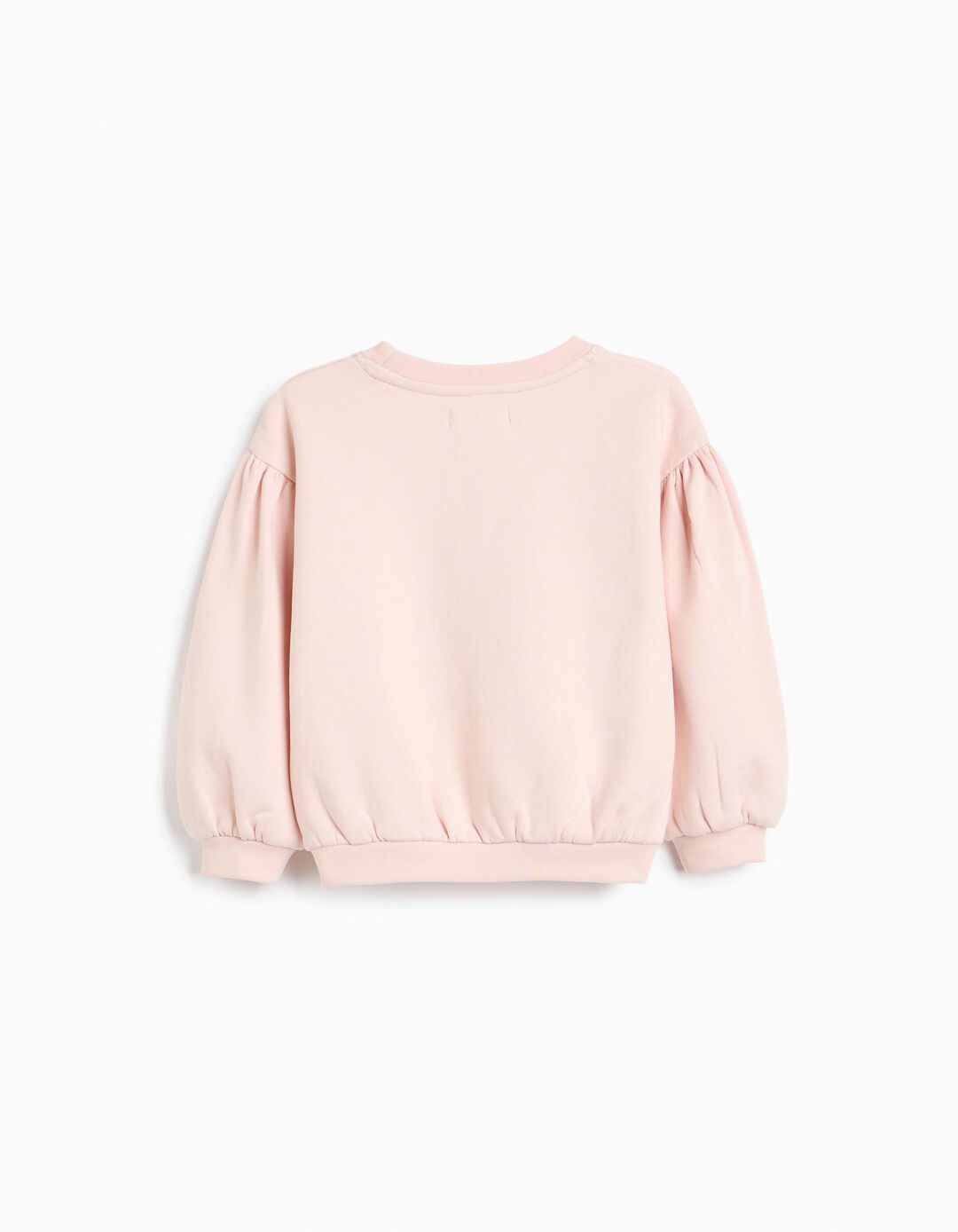Sweatshirt Estampada, Menina, Rosa Claro