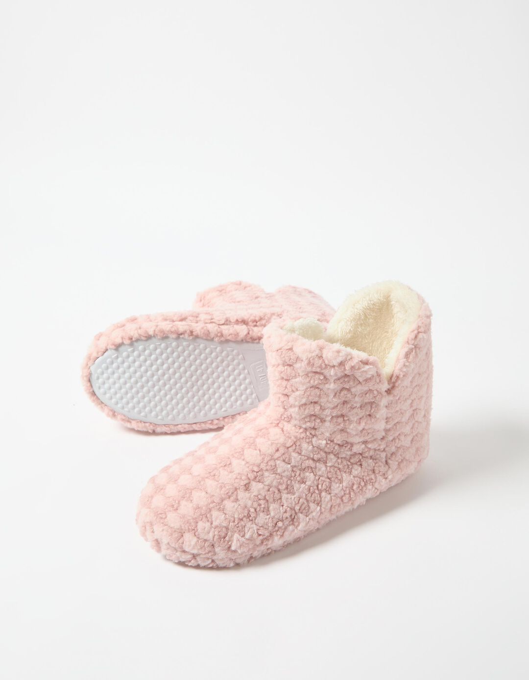 Pantufas de Bota, Mulher, Rosa
