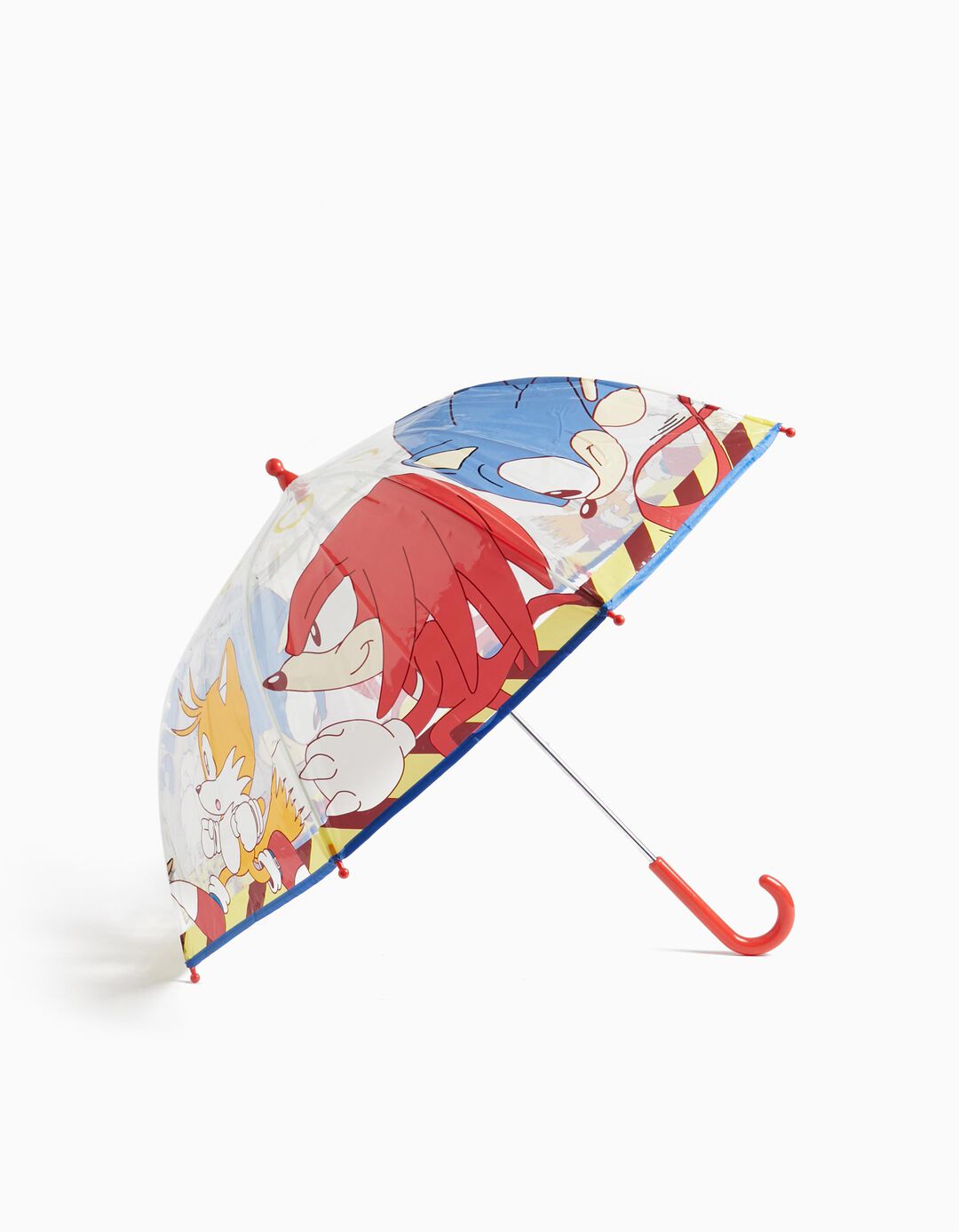 Guarda-chuva Transparente 'Sonic', Menino, Multicor