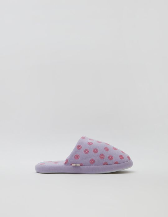 Bedroom Slippers, Women, Lilac