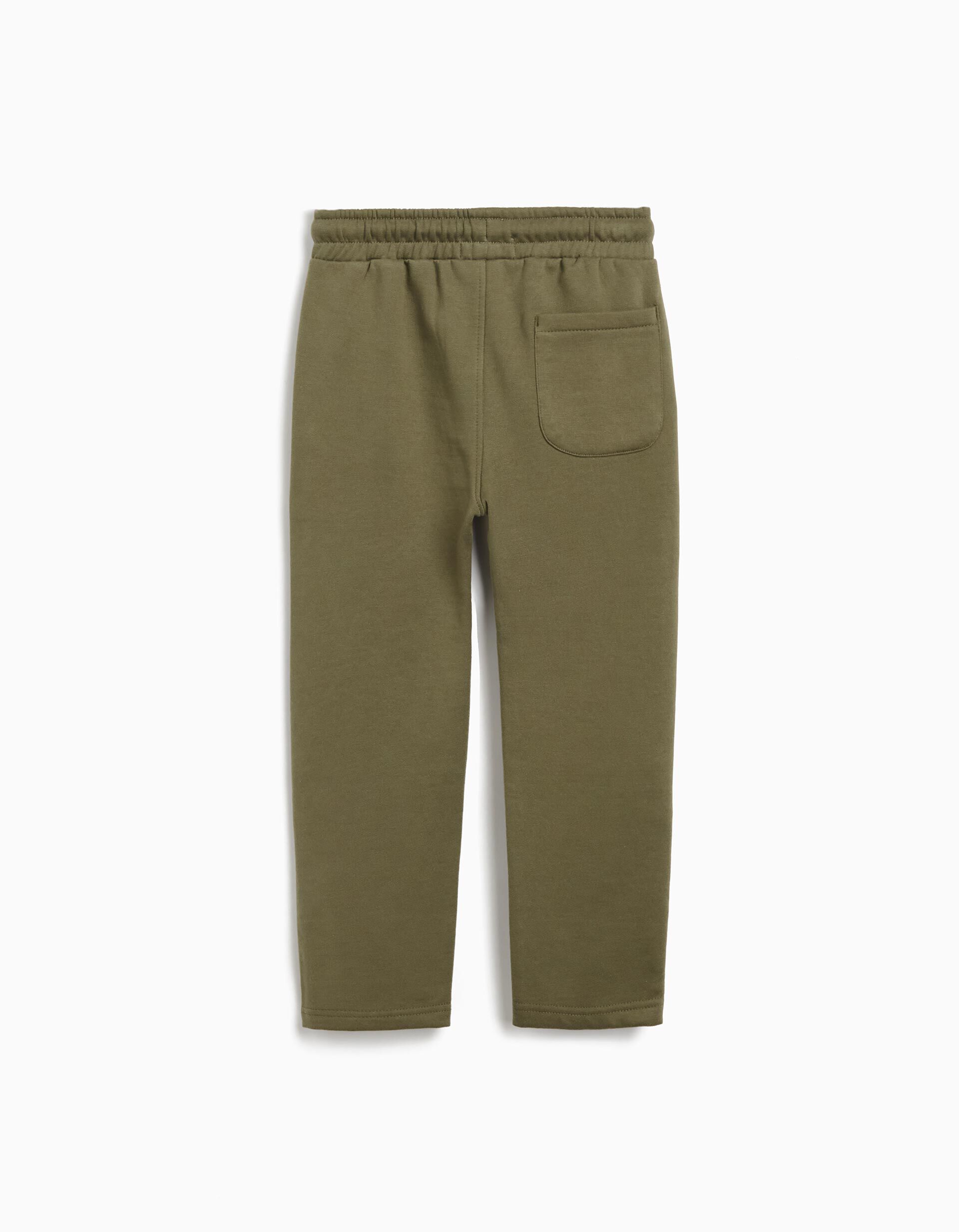 Comprar Online Cal&ccedil;as Felpa, Menino, Verde Escuro 