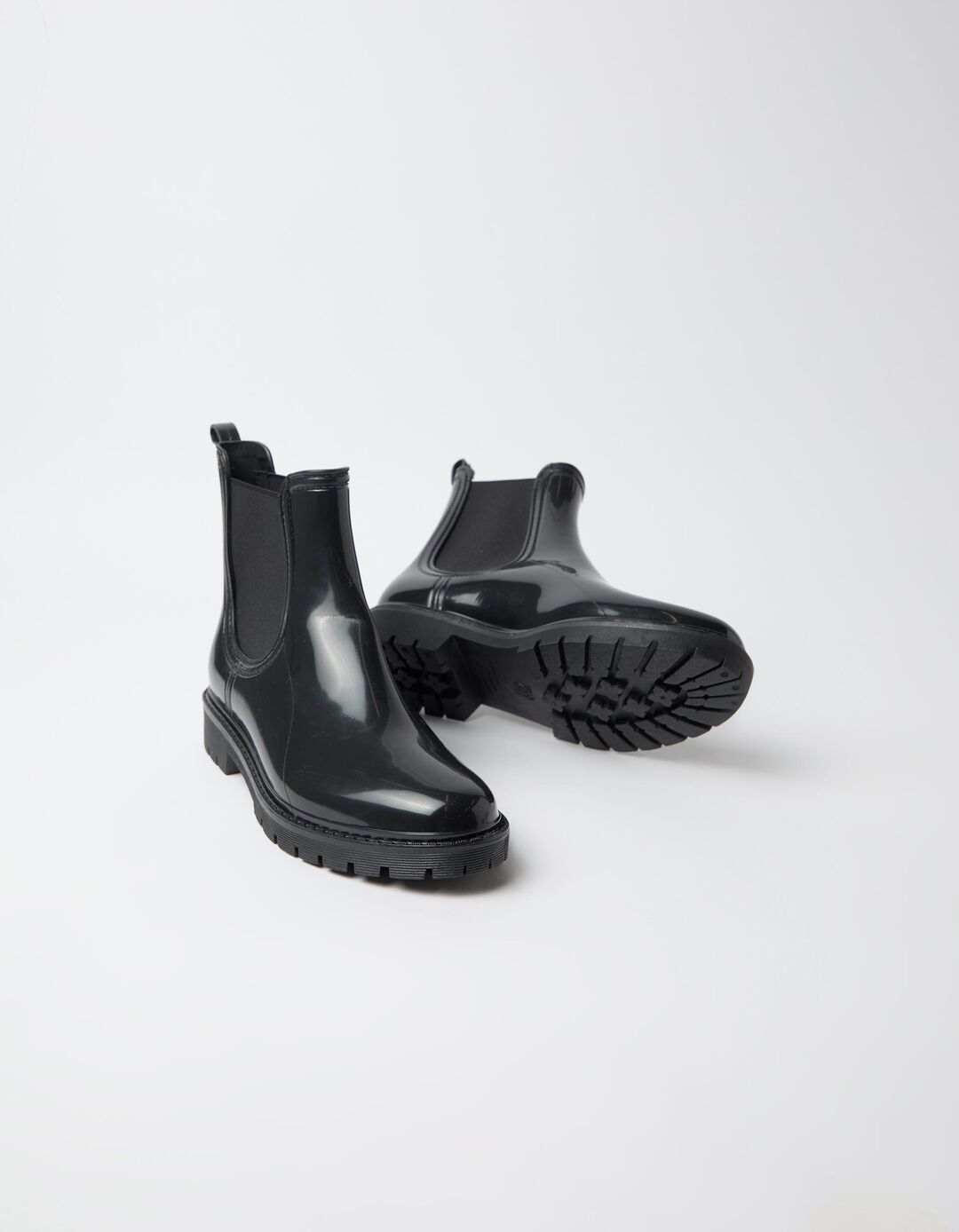 Botas, Mulher, Preto