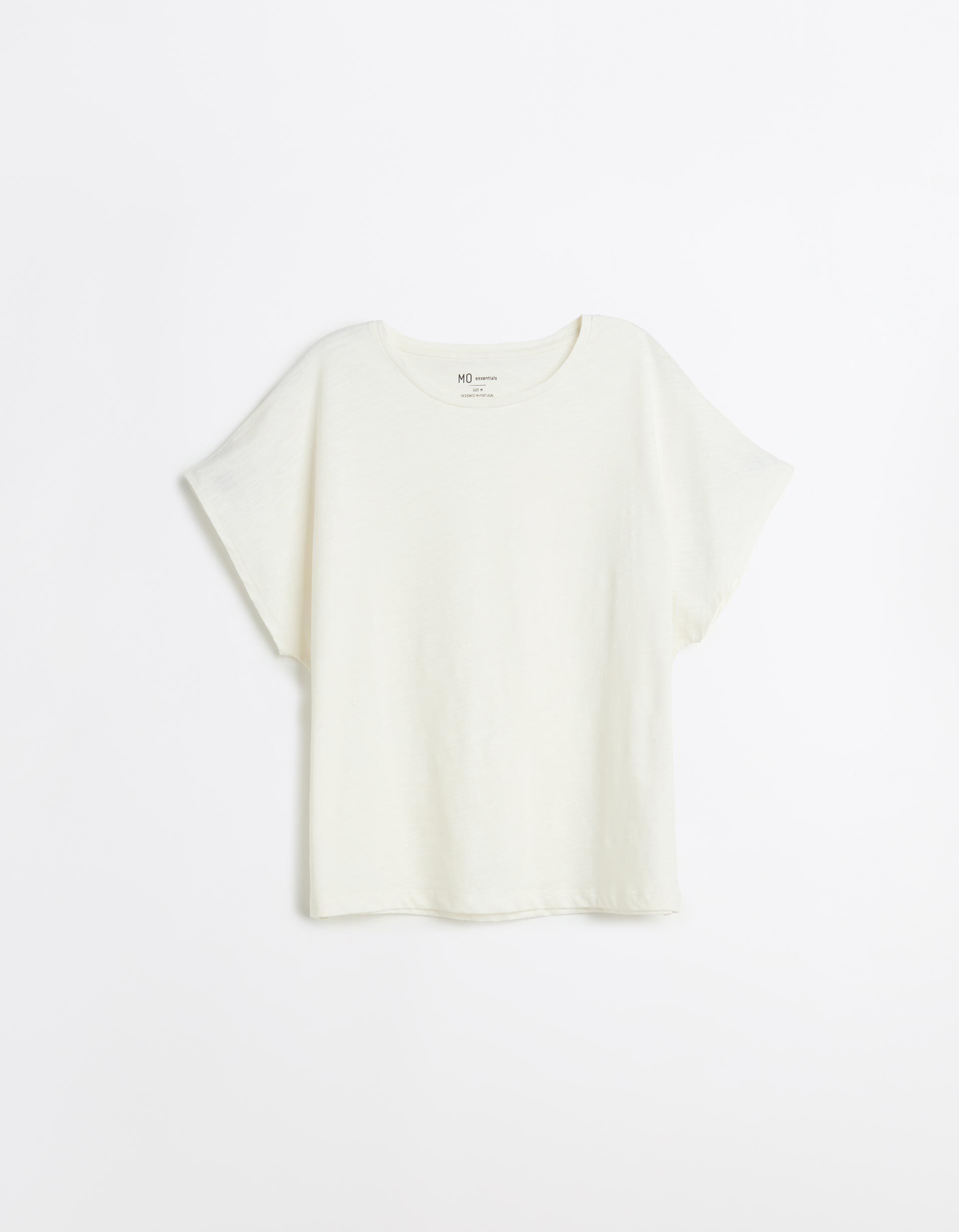 Comprar Online T-shirt, Mulher, Bege Claro