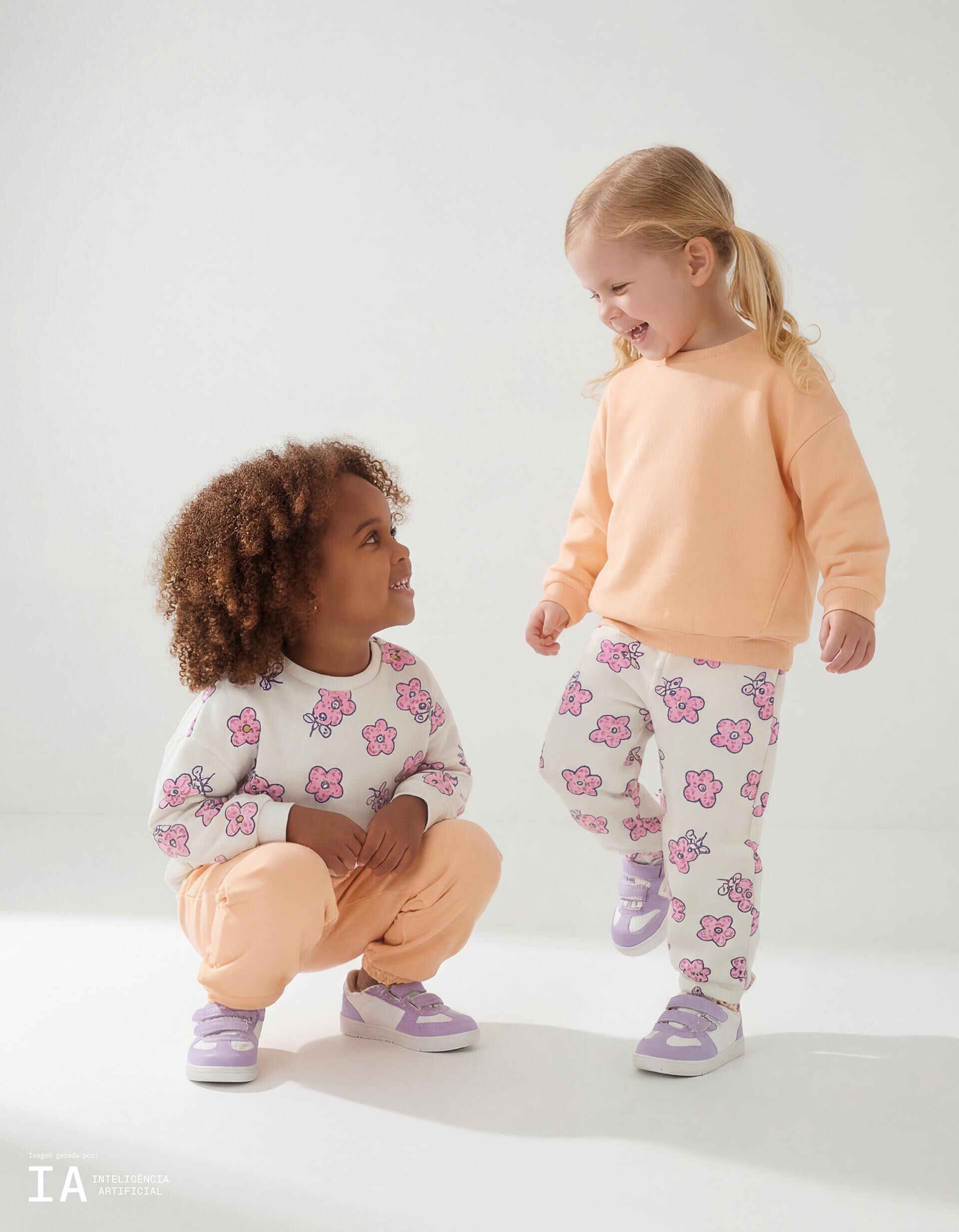 Comprar Online Pack 2 Sweatshirts de Felpa, Menina, Branco