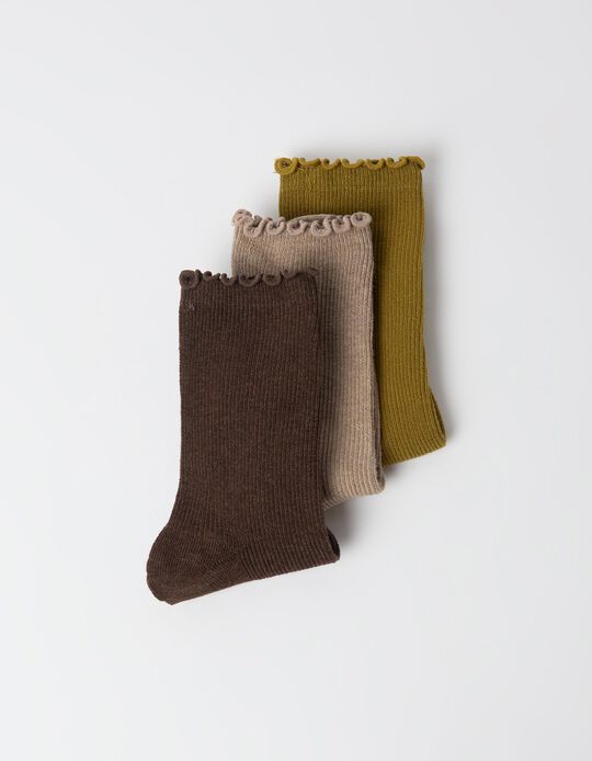 Comprar Online Pack 3 Pares De Meias, Mulher, Bege