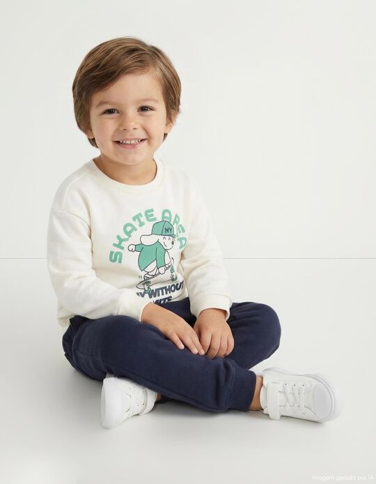 Comprar Online Conjunto de Jogging, Menino, Branco