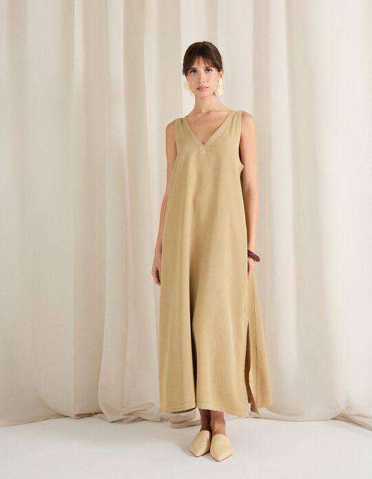 Comprar Online Vestido Liocel, Mulher, Bege Claro