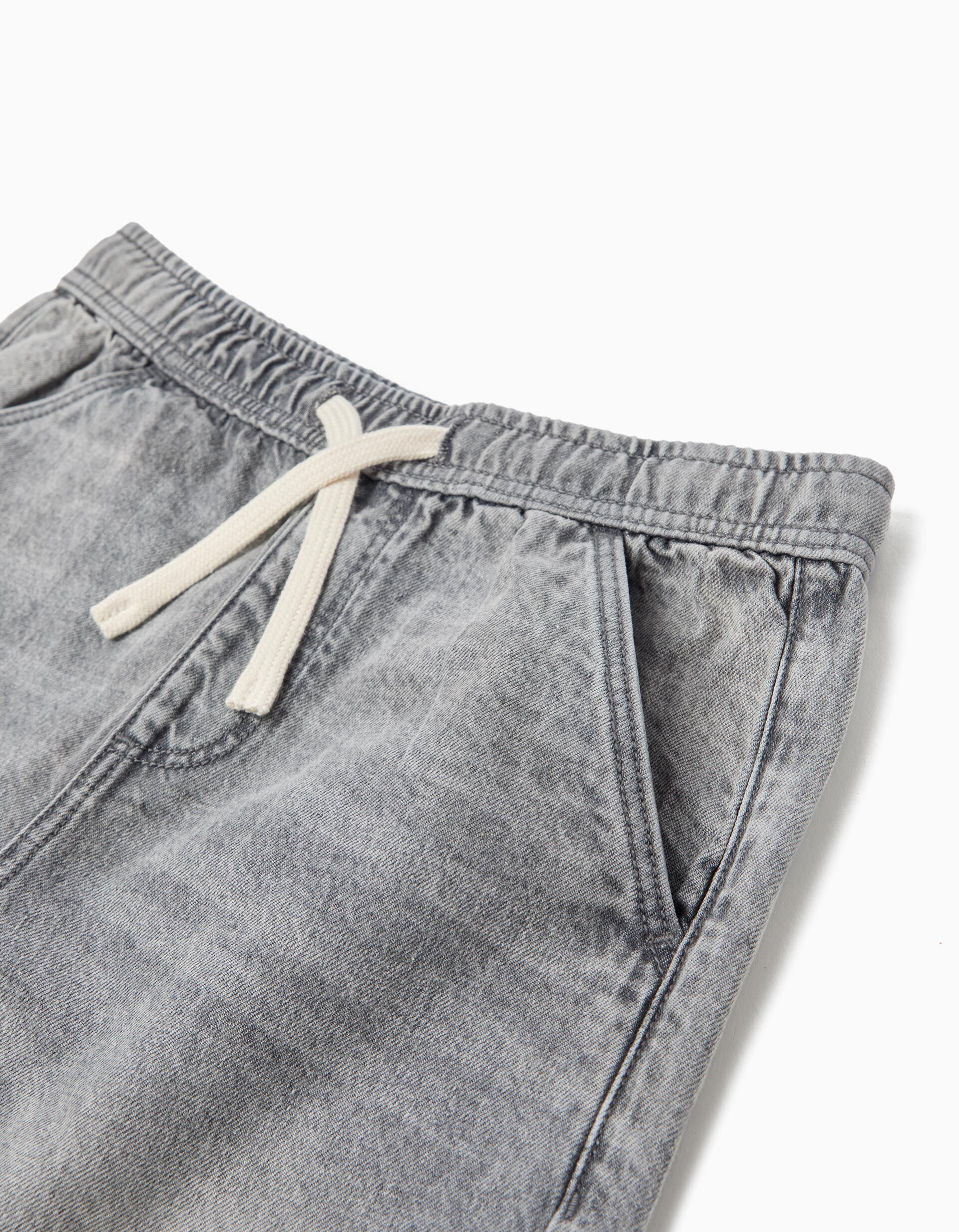 Comprar Online Cal&ccedil;&otilde;es de Ganga, Menino, Cinzento Claro