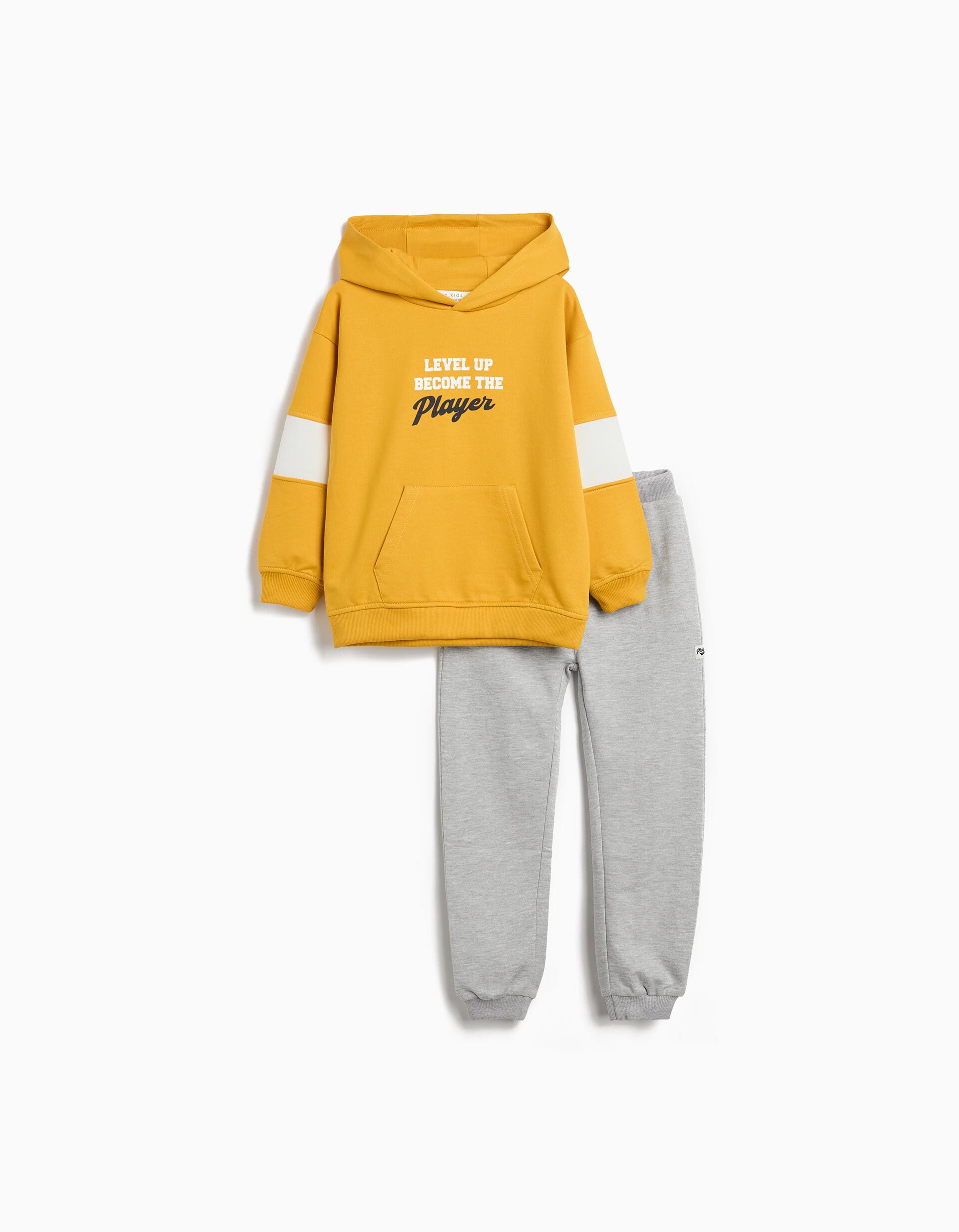 Comprar Online Conjunto de Jogging, Menino, Amarelo