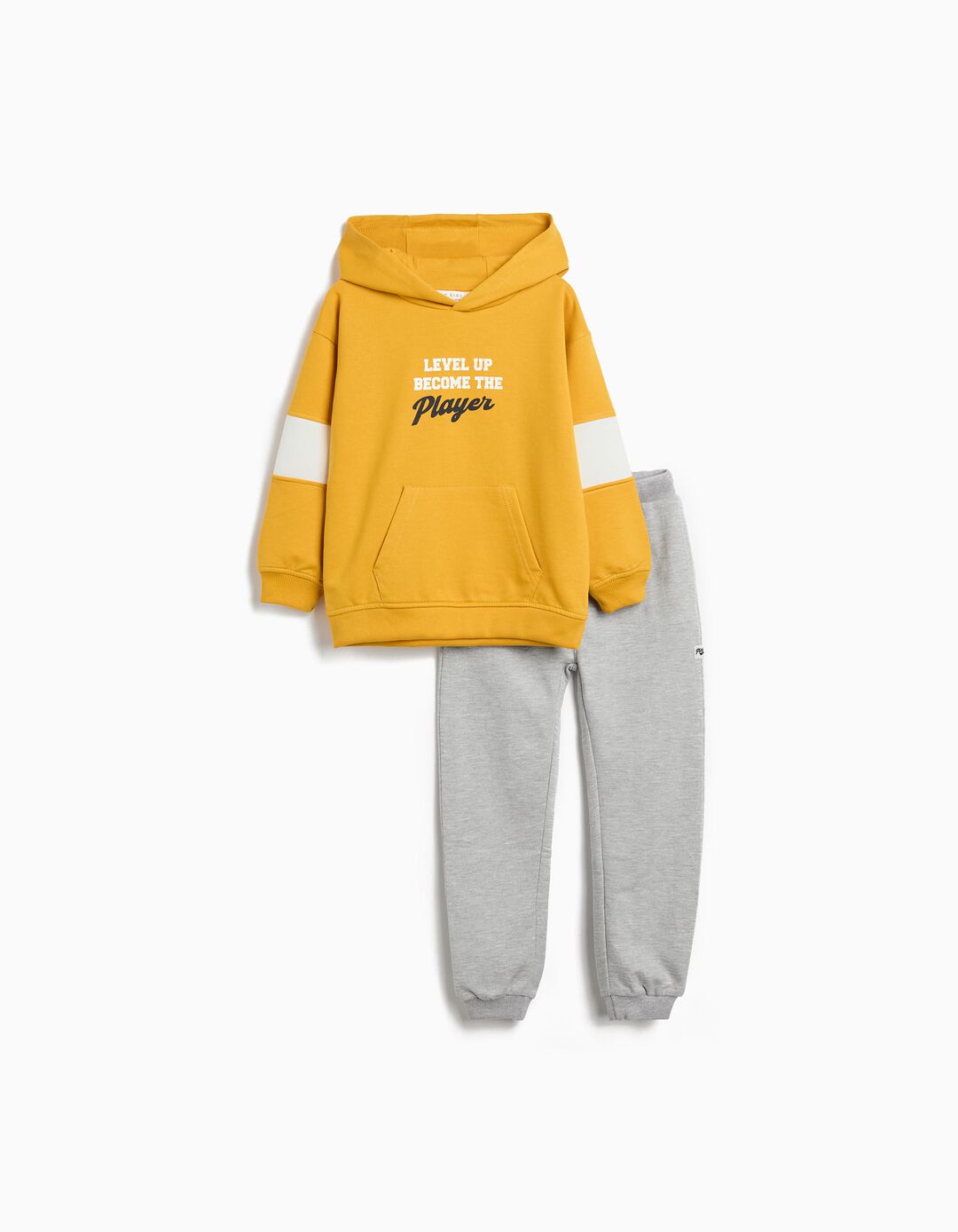 Conjunto de Jogging, Menino, Amarelo