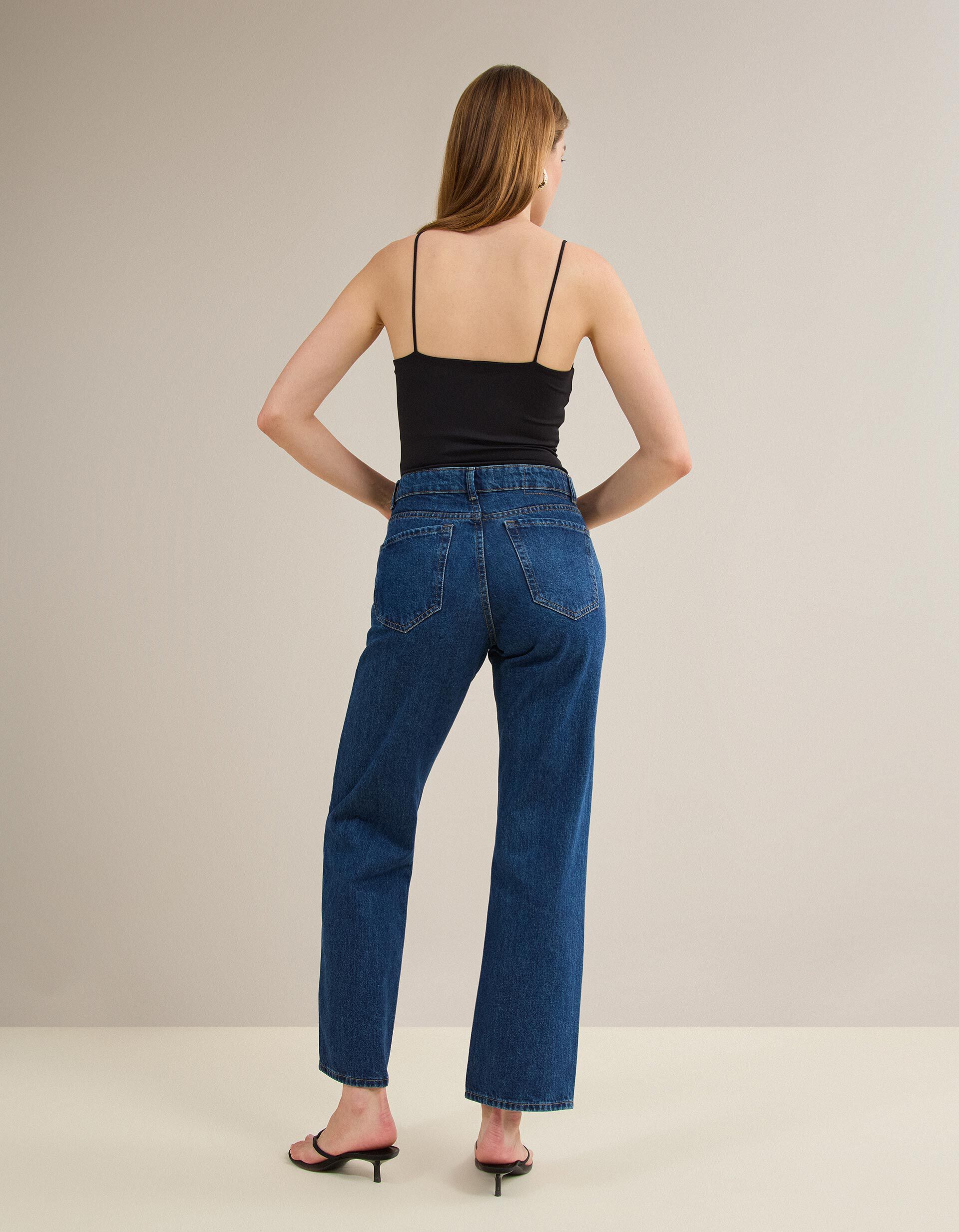 Comprar Online Cal&ccedil;as De Ganga 'Straight', Mulher, Azul Escuro