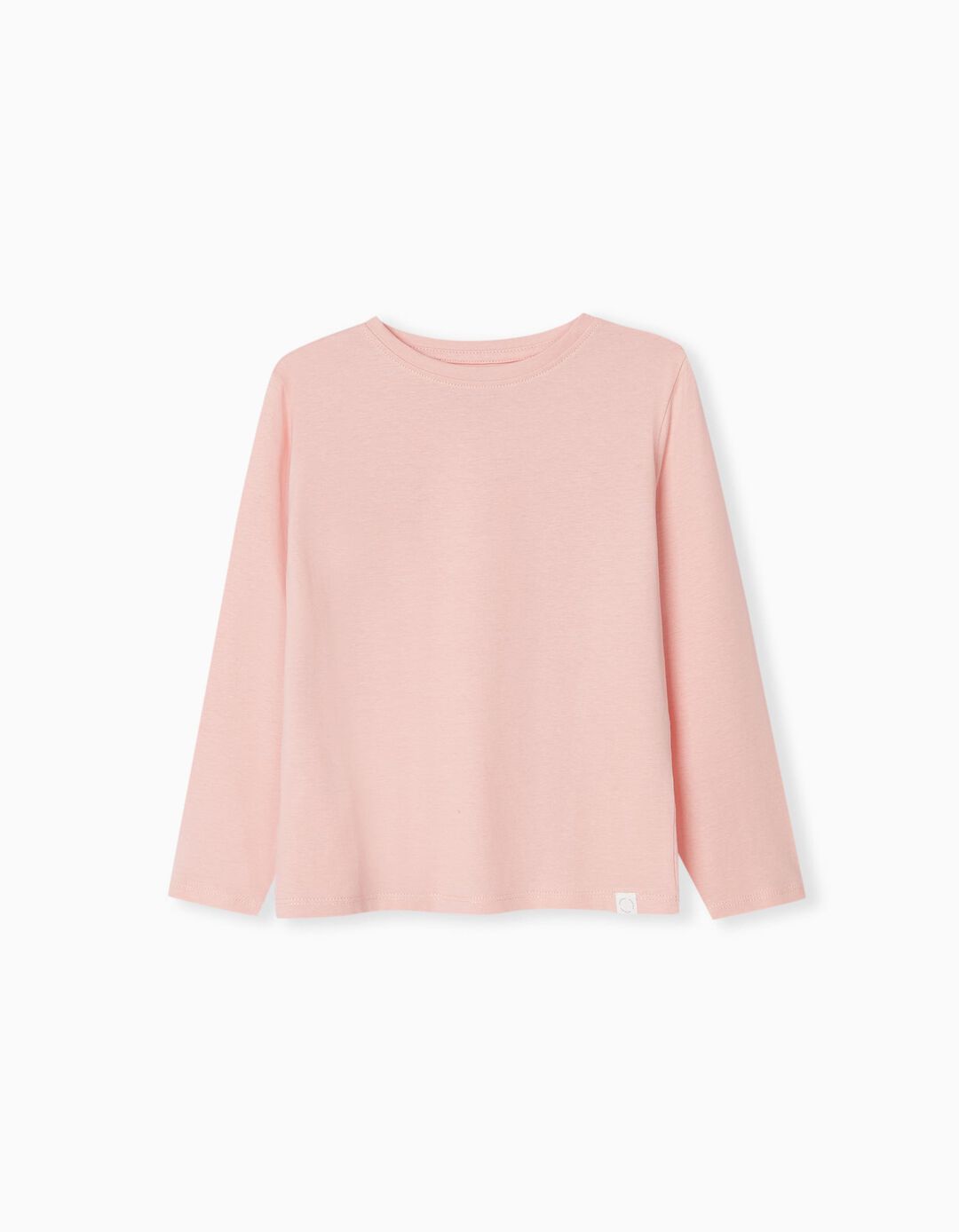 Long Sleeve T-shirt, Girls, Light Pink