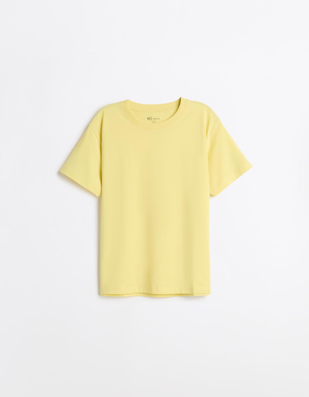 T-shirt Manga Curta, Mulher, Amarelo
