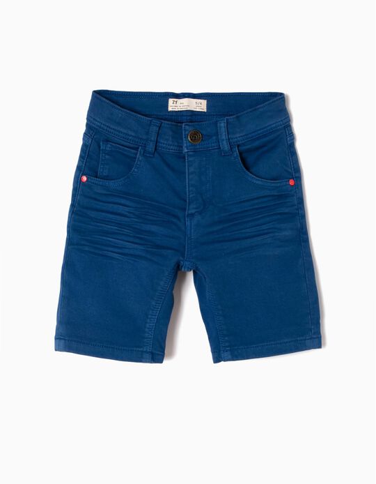Blue Denim Shorts
