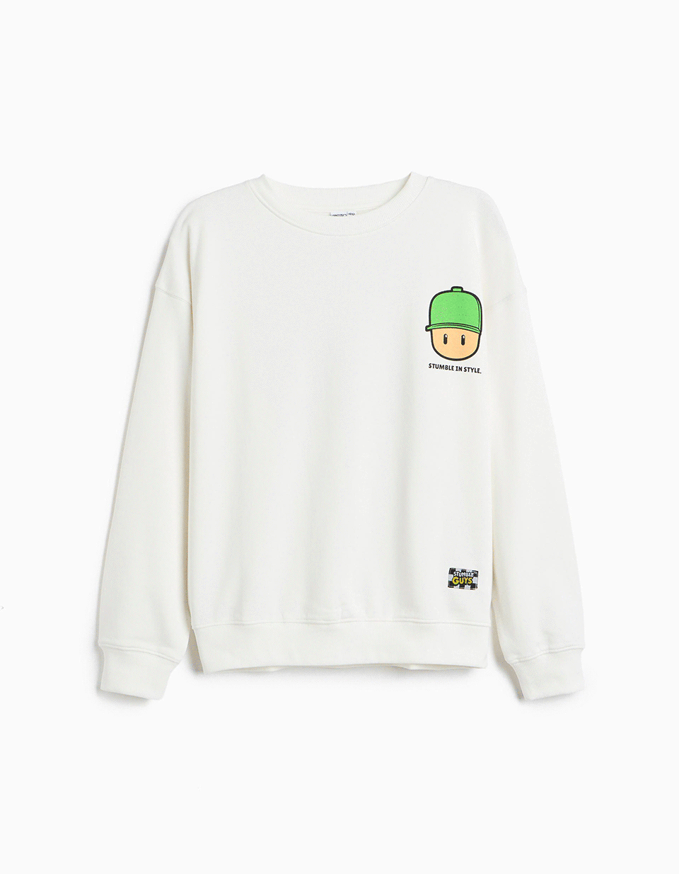 Comprar Online Sweatshirt De Felpa 'Stumble Guys', Menino, Branco