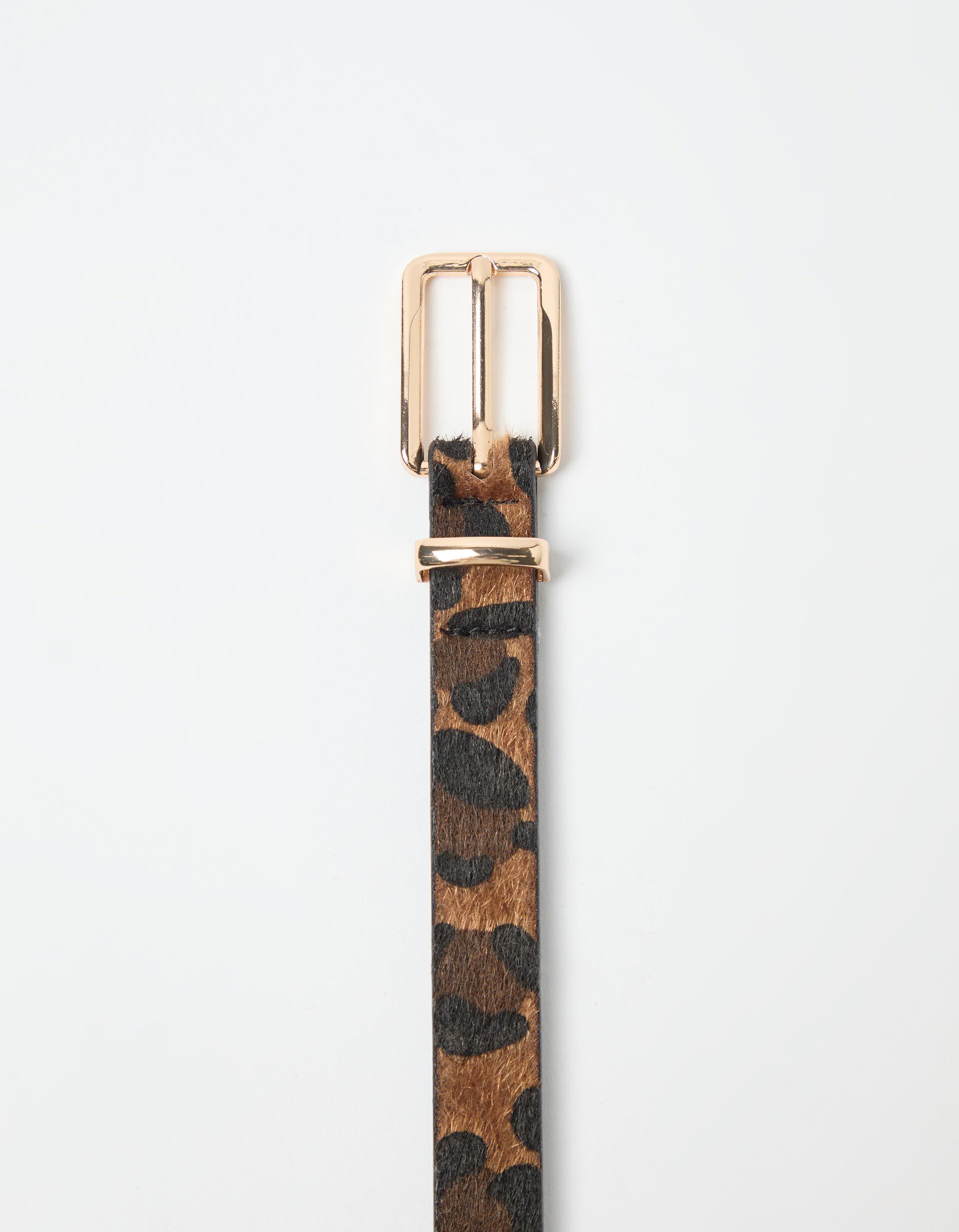 Comprar Online Cinto Animal Print, Mulher, Bege