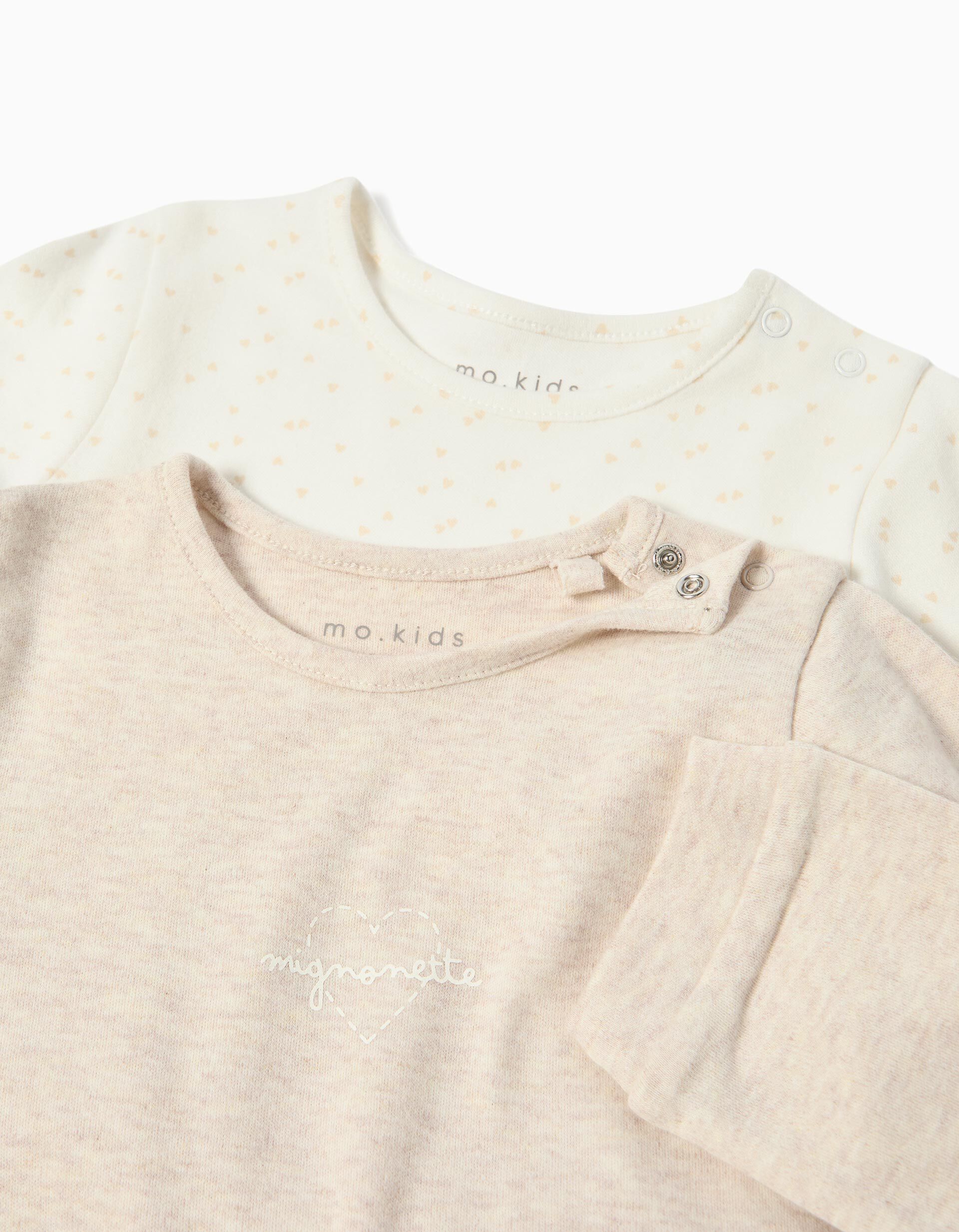 Comprar Online Pack 2 Babygrows, Rec&eacute;m-Nascido, Bege 