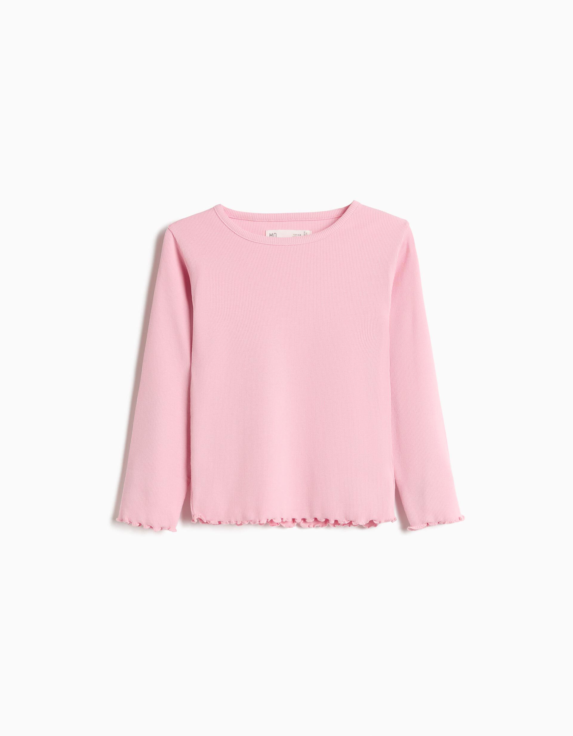 Comprar Online Camisola De Manga Comprida, Menina, Rosa