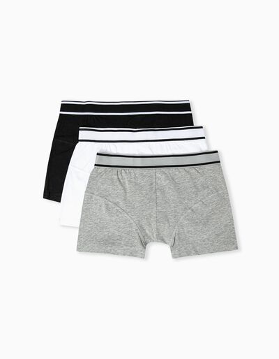 3 Pairs of Assorted Boxer Shorts for Men