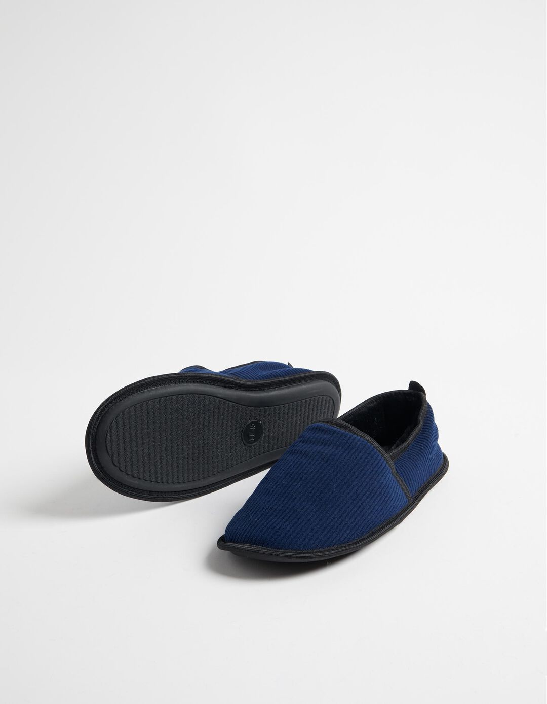 Bombazine Slippers, Men, Blue