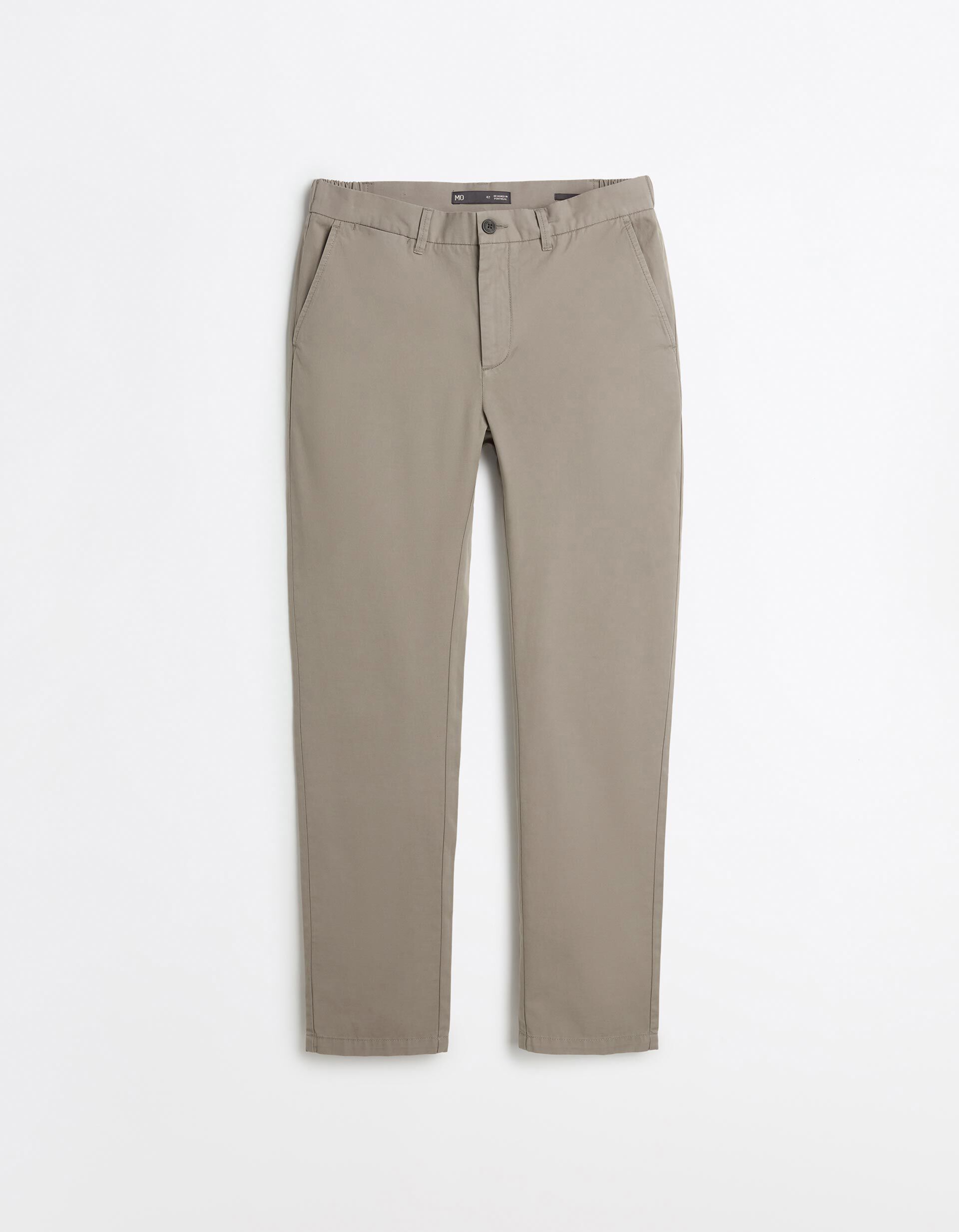 Comprar Online Cal&ccedil;as 'Tapered Fit', Homem, Caqui