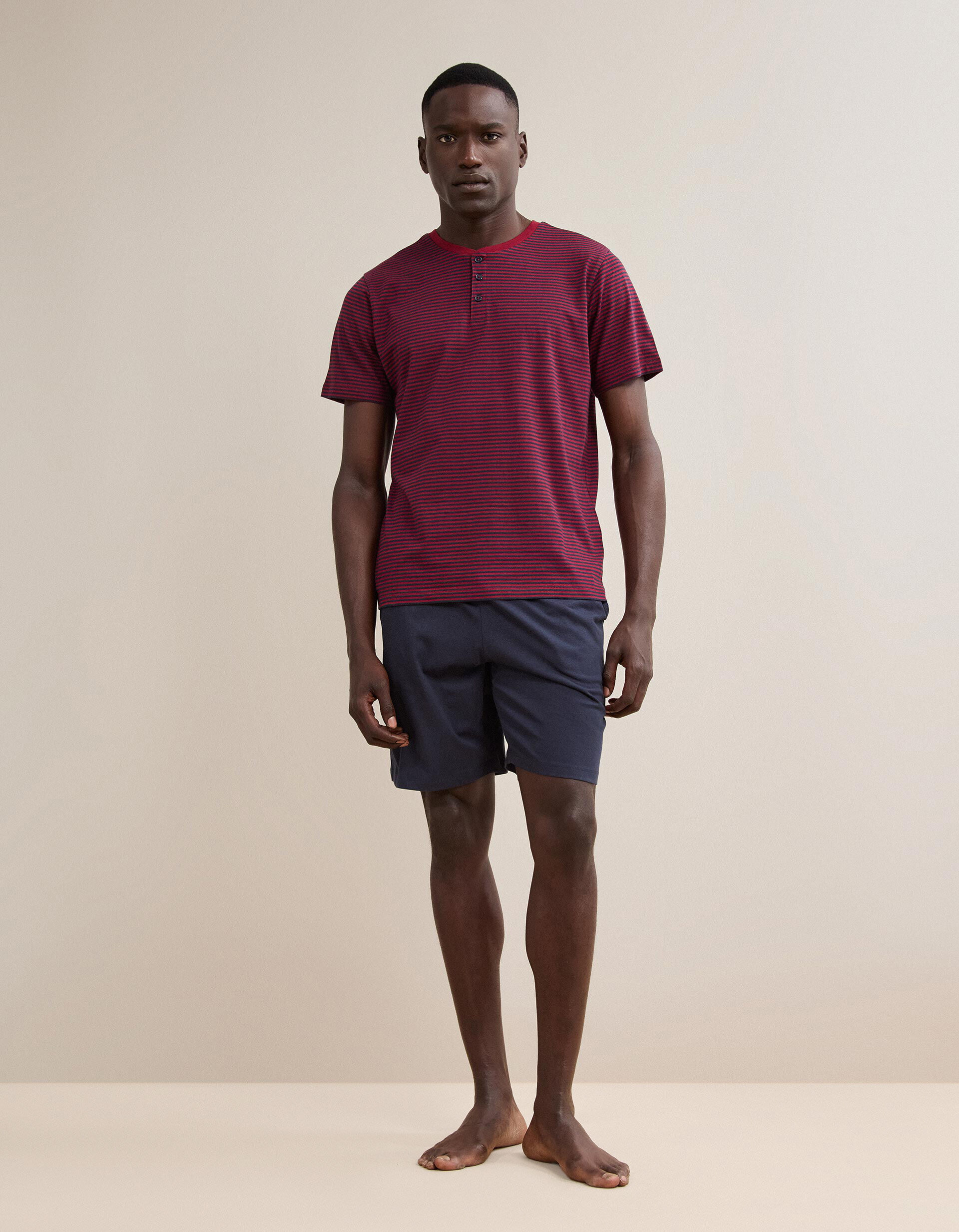 Comprar Online Pijama Jersey, Homem, Vermelho Escuro