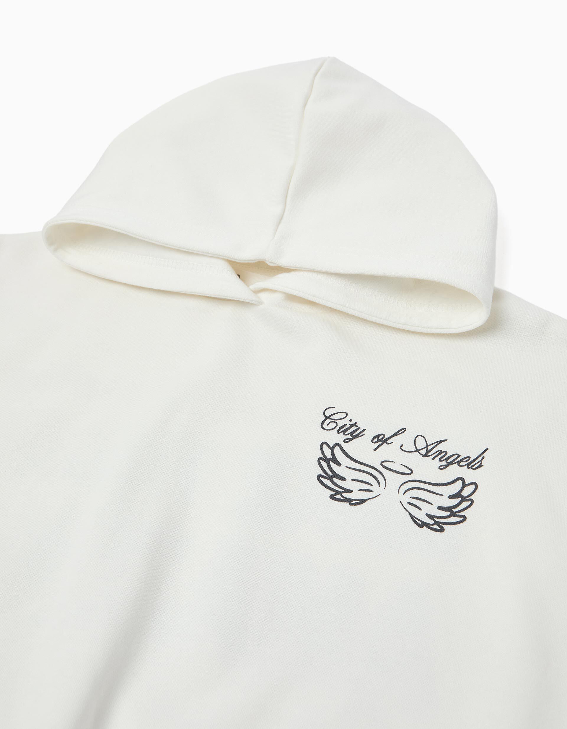 Comprar Online Sweatshirt de Felpa Capuz, Menina, Branco