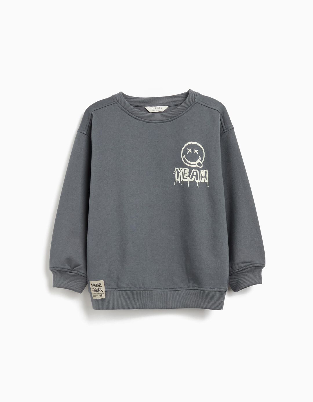 Sweatshirt de Felpa, Menino, Azul