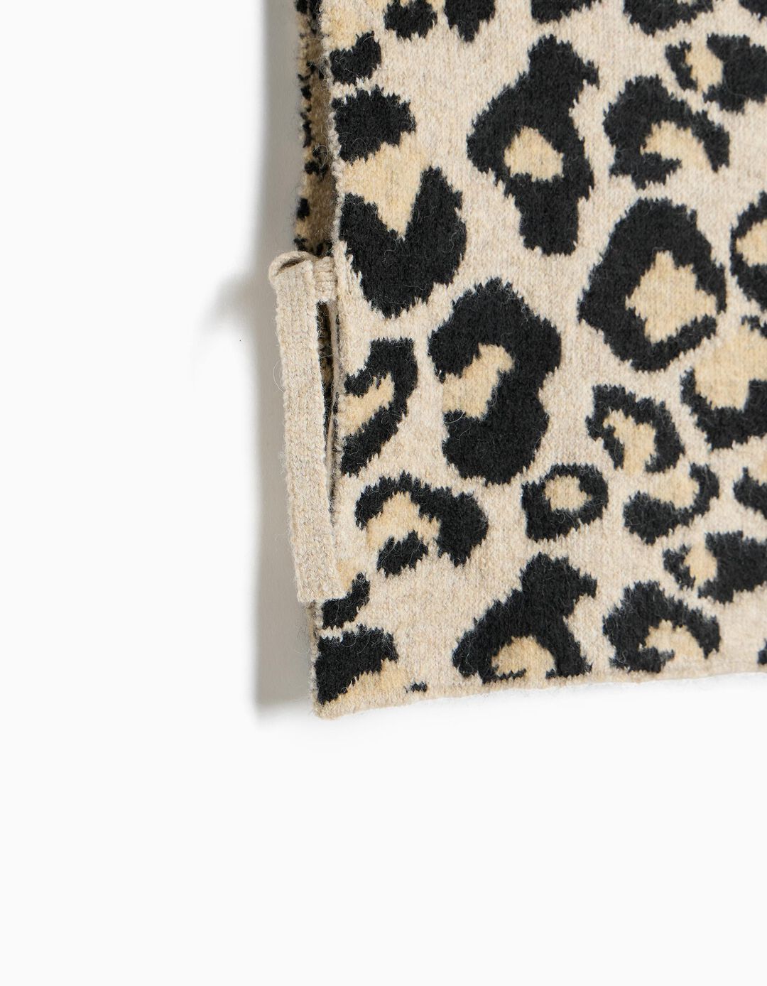 Capa De Malha Animal Print, Menina, Multicolor