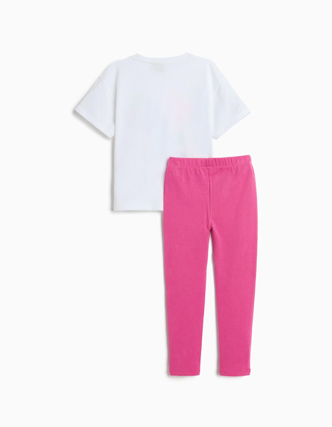Conjunto T-shirt e Leggings 'Stitch', Menina, Rosa